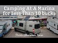 Marina Camping in Puerto Almerimar, Spain // Family Van Life in Europe