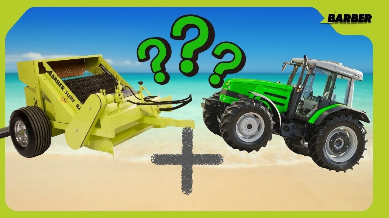 What Tractor Should I Pair with a Surf Rake Beach Cleaner? - YouTube
