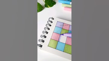 Easy zentangle pattern tutorial #art #zentangle #shorts #doodle #3d #trending