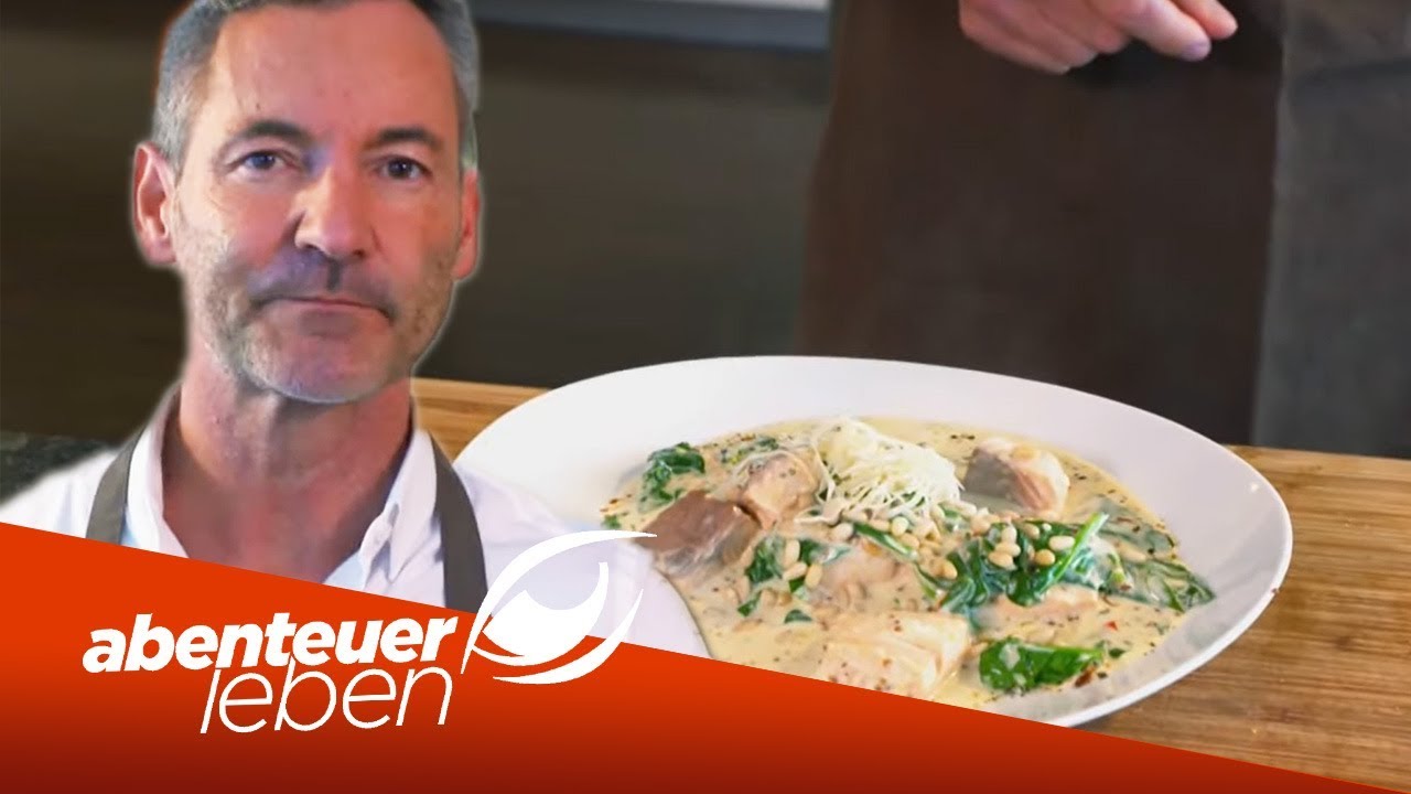 5 minuten koch challenge lachs mit prosecco sauce in 5 minuten abenteuer leben kabel eins youtube