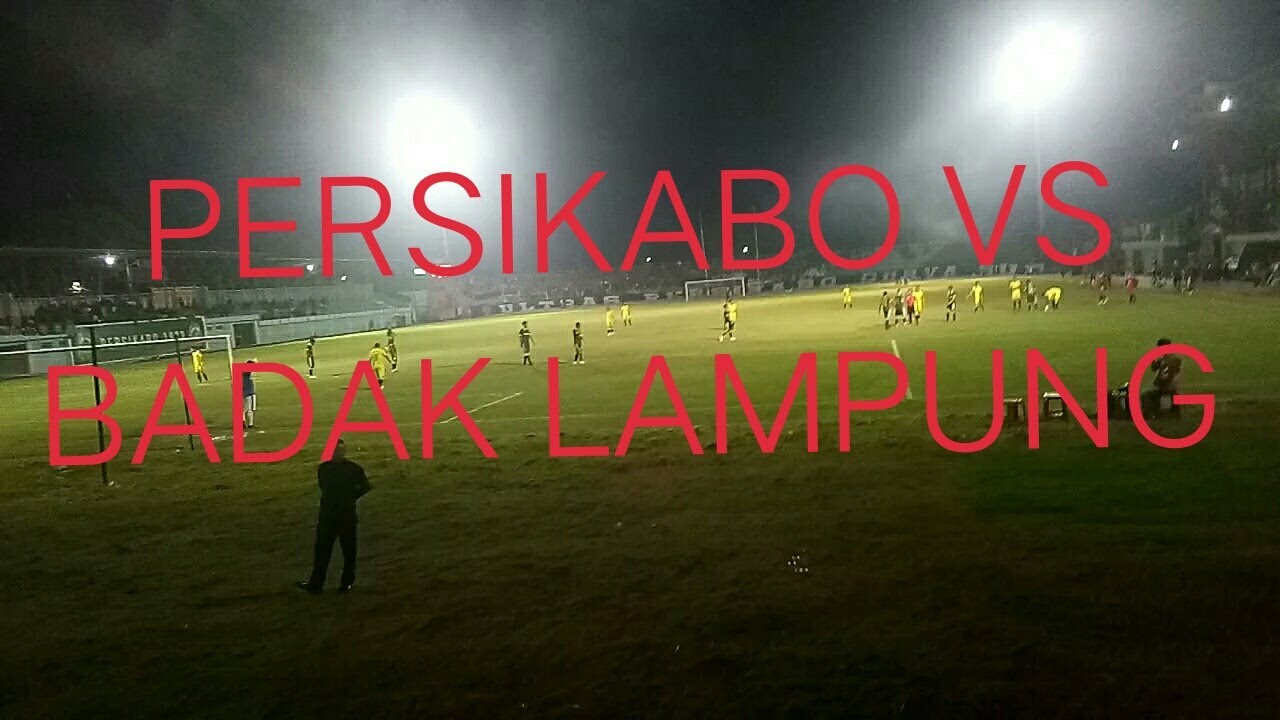 PERSIKABO VS BADAK LAMPUNG 2020 BOGOR Stadion mini - YouTube
