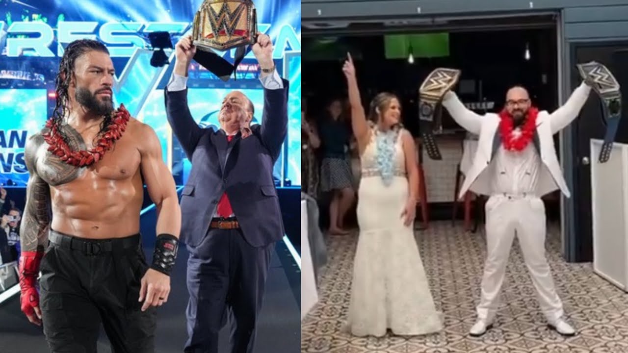 WWE Superfan Has Roman Reigns-Themed Wedding | WWE News 