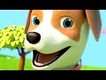 Bingo dog song  cartoon nursery rhymes for kids by little treehouse