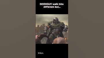 Doomguy Fearless Walk… Hell Knows What’s Coming 🔥 #doomthedarkages