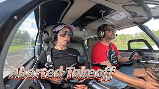Real-World Takeoff Abort | Caught Before It Was Too Late