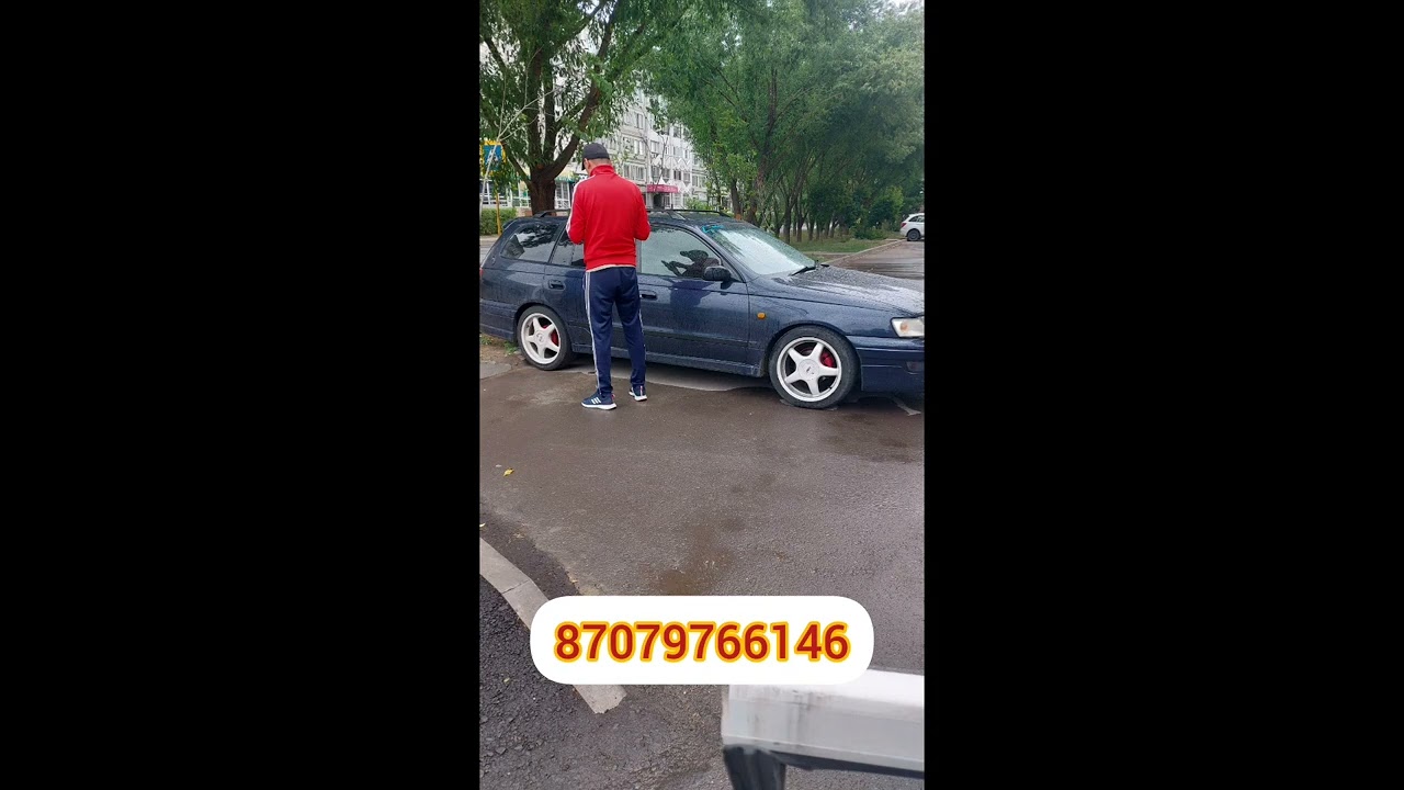 Toyota Caldina 1995  востановлен ключ по замку