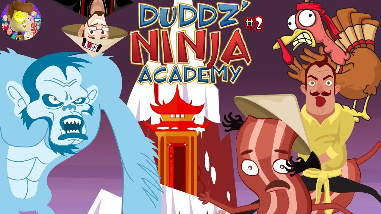 Hello Neighbor Race To Thunder Mountain Duddz Ninja Academy 2 Funny Animation - watch clip roblox jailbreak funny moments on amazon