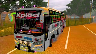 Extreme Bus Journey on Mud Road - Euro Truck Simulator 2