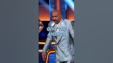 This Answer Has Steve Harvey FLABBERGASTED! | Celebrity Family Feud #shorts