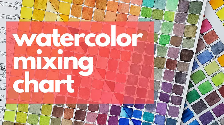 TUTORIAL: COLOR MIXING PART 2 - Mixing Chart | Color Theory | Watercolor for Beginners