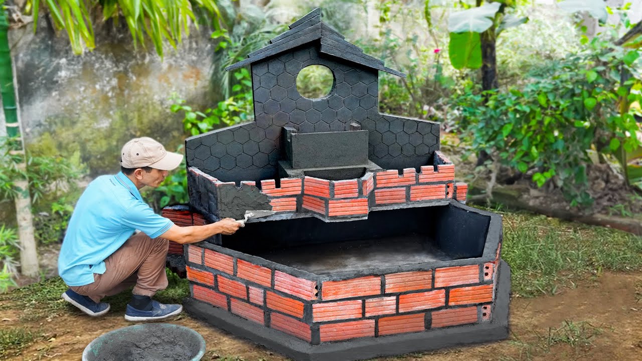 Revive ancient beauty via mini house and amazing aquarium