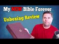 NEW Bible Unboxing Review: KJV Note Takers Edition Bible