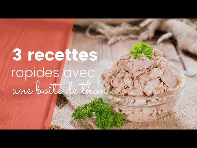 TOP : 10 recettes pour cuisiner le thon en boîte