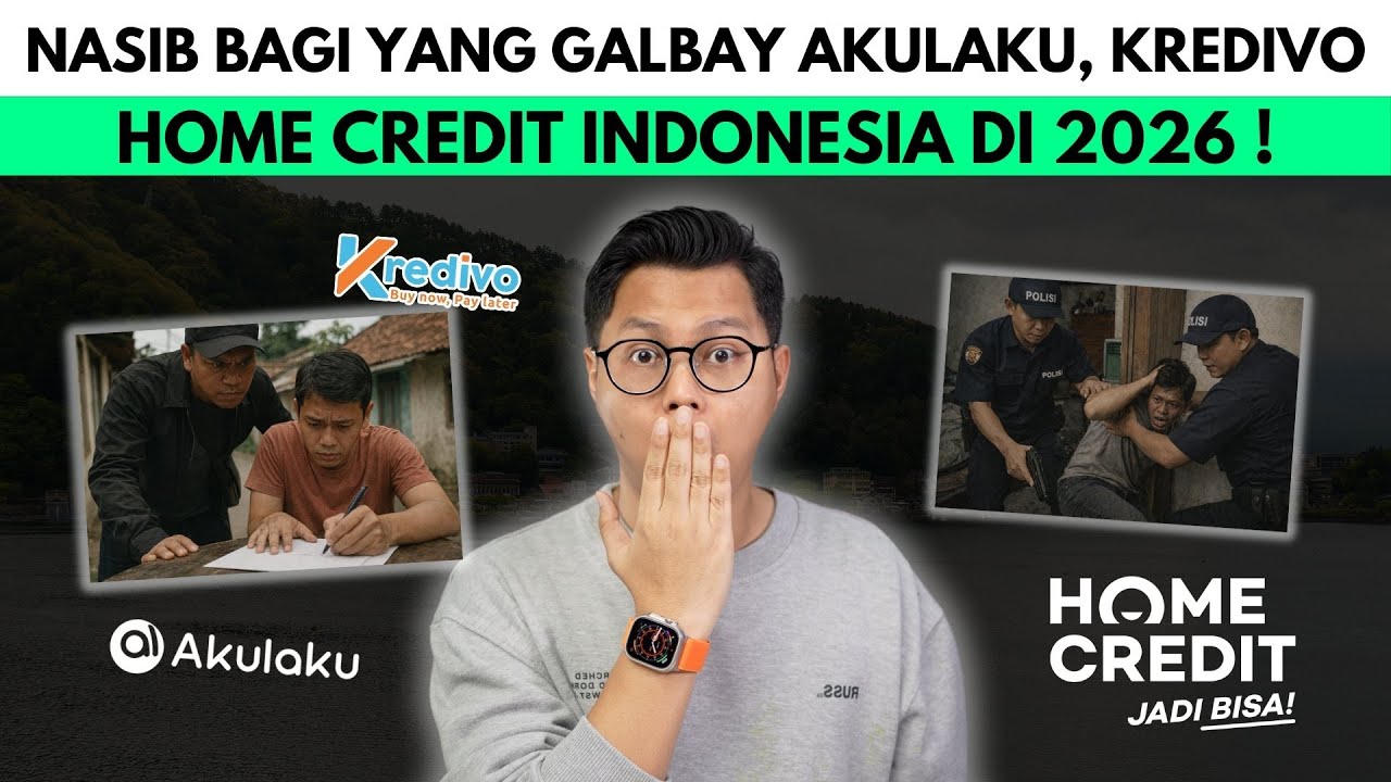 NASIB BAGI YANG GALBAY AKULAKU, KREDIVO, HOME CREDIT INDONESIA DI 2026 !