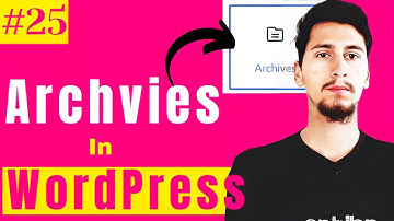 How to add Archives Widgets in WordPress | WordPress me archive Kaise add Kare | learn archives wget