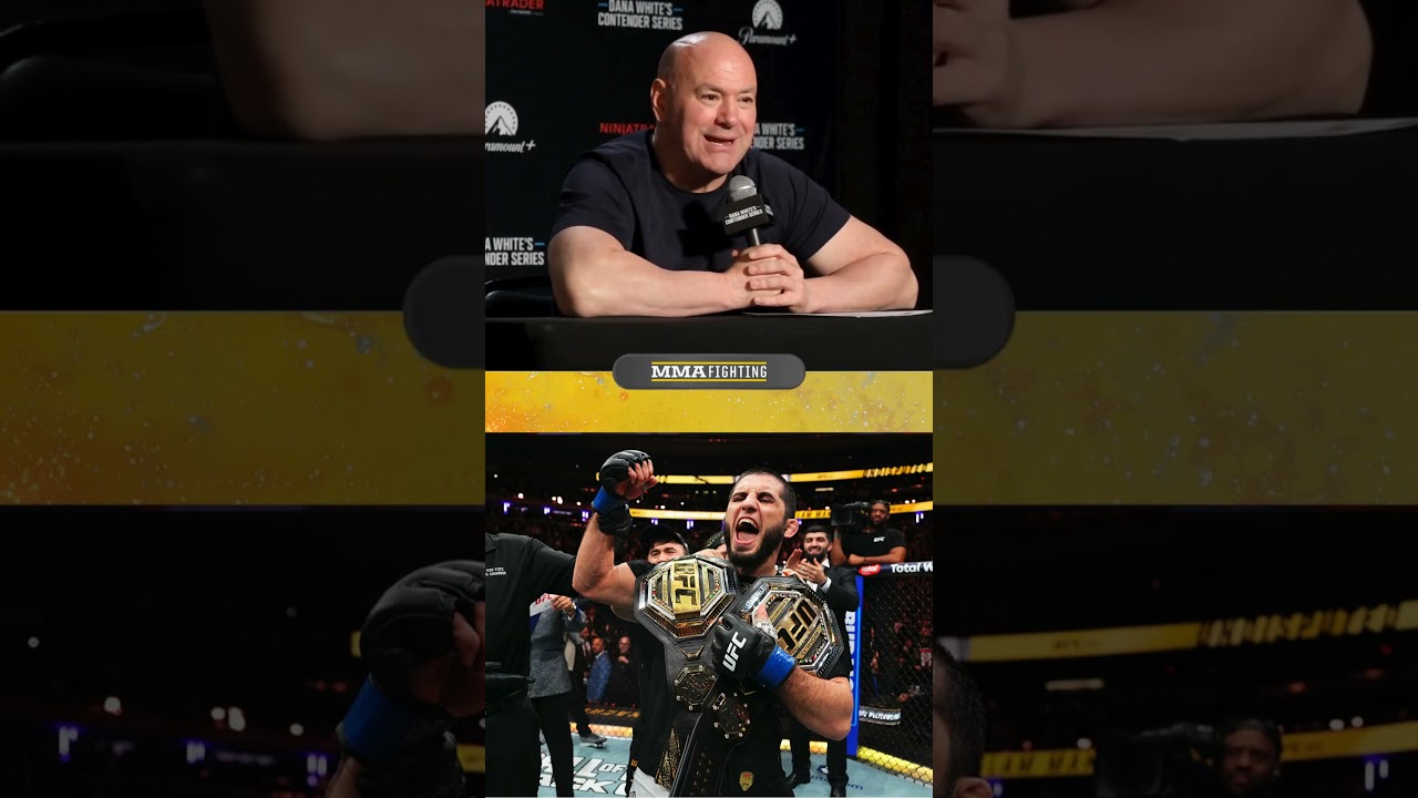 'He's on the right path': Dana White on Islam Makhachev GOAT debate - MMA Fighting