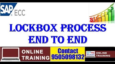 SAP FICO|| Lockbox Process|| Lockbox File Formats BAI & BAI2