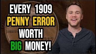 HISTORY AND VALUE! 1909 S VDB and 1909 Errors Worth BIG Money