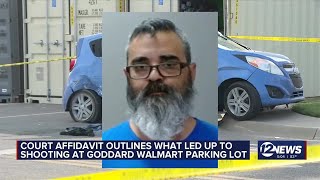 Affidavit: Shooting at Goddard Walmart started over gel blaster incident