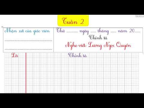Chính tả lớp 5, Bài Lương Ngọc Quyến