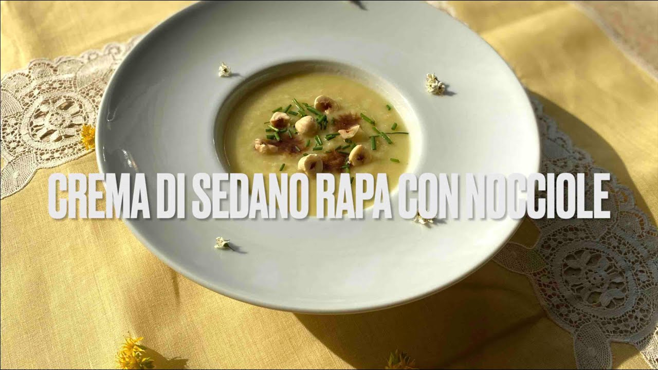 CREMA DI SEDANO RAPA CON NOCCIOLE TOSTATE E ACETO BALSAMICO-Blancavite ...