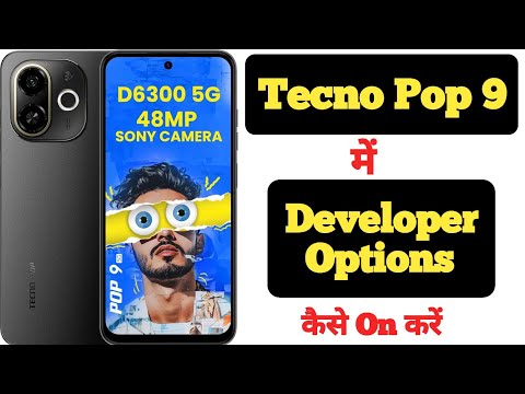 How to enable Developer Options in Tecno Pop 9 || Tecno Pop 9 me developer options kaise enable kare