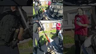 Watch: Police remove 3-foot-long python from car grille #shorts