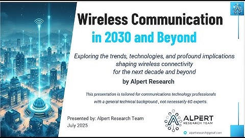 Future of Wireless Communication in 2030 and Beyond