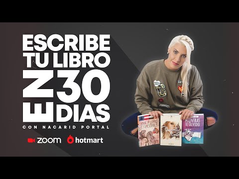 Escribe tu libro en 30 días con Nacarid Portal