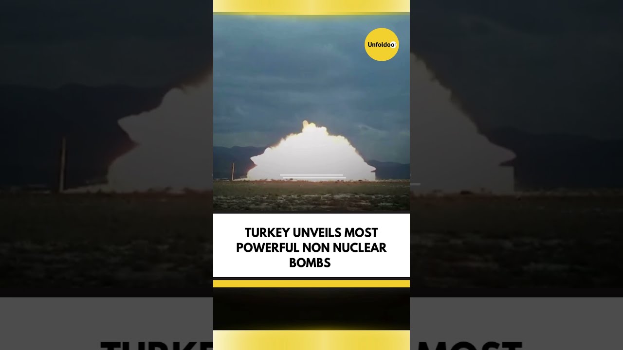 Turkey Unveils GAZAP Deadliest Non Nuclear Bomb IDEF 2025
