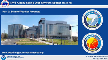 2025 Spring SKYWARN Spotter Training - Part 2