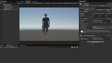 Quick Look of Human Walk and Jump in Unity