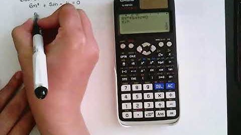 A level Pure 2   Using CAST on a Quadratic Trigonometric Equation Radians