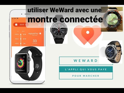 utiliser Weward avec une montre connectée