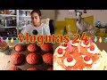 🎄VLOGMAS 24🎄 Hago CUPCAKES y BACON libra una batalla ÉPICA con un paquete de HARINA