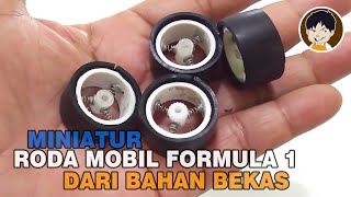Membuat Miniatur Roda Mobil Model Formula 1 | Buba Mini Hobby