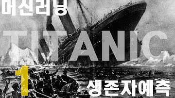 (머신러닝)(데이타분석)쌩초보도 배우는 캐글 타이타닉 생존자 예측[1]