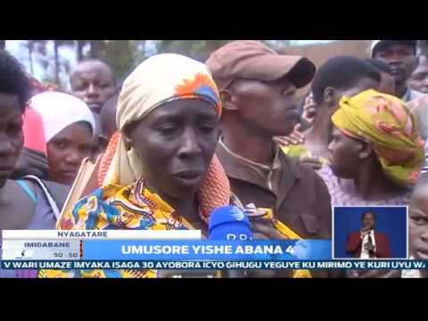 NYAGATARE Umusore Yishe Abana 4