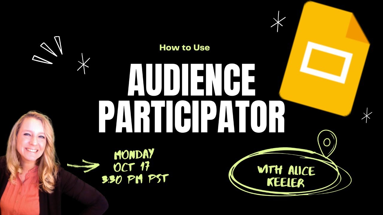 Are You Presenting at a Conference? Try Alice's Audience Participator ...