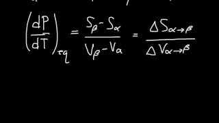 phase boundaries in P-T phase diagrams