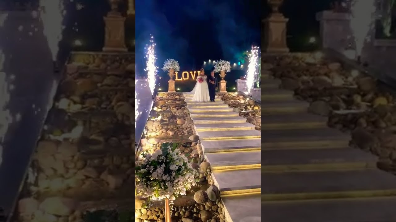 Gerbs indoor 15x15 Casamento - Fogos indoor para Casamentos.