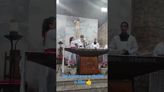 santa missa igreja nossa senhora medianeira e santa Luzia #fécatólica #eucaristia #espiritosanto #fé