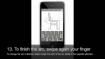 cadTouch v2.2 TUTORIAL no.1 - Drawing a simple chair