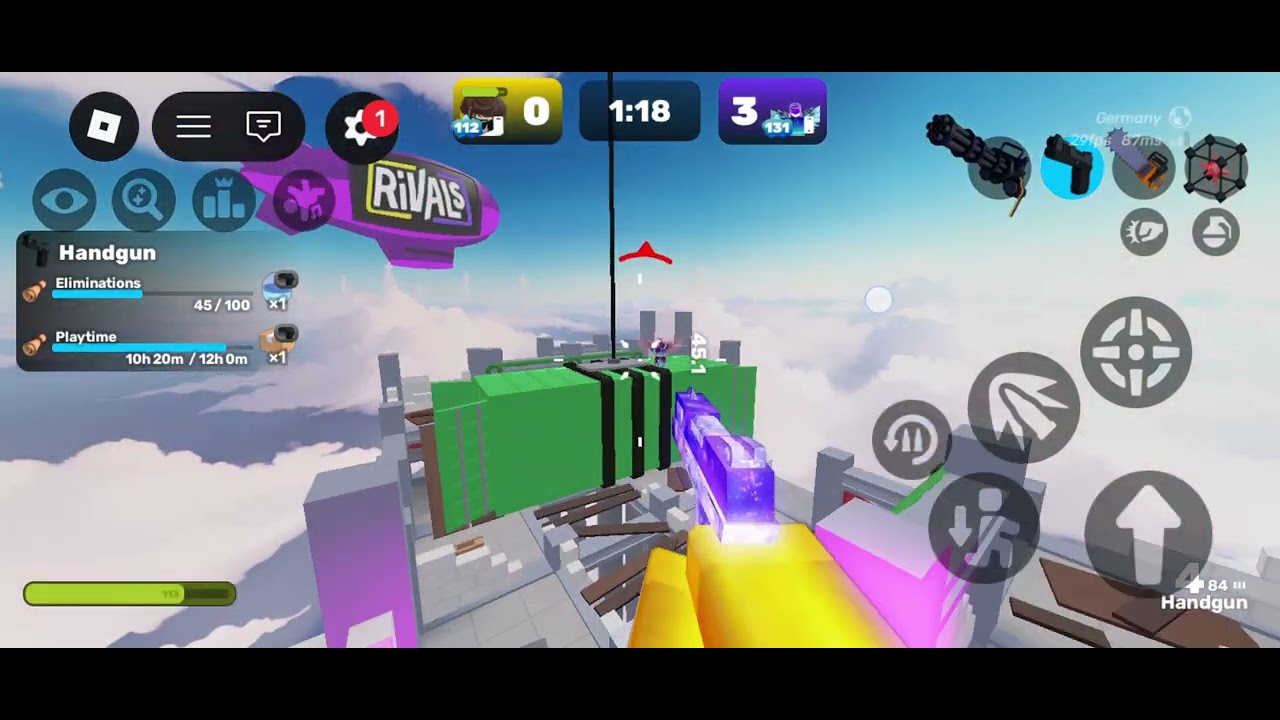 1v1 rivals roblox - YouTube