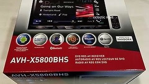 Pioneer AVH-X5800BHS (Don