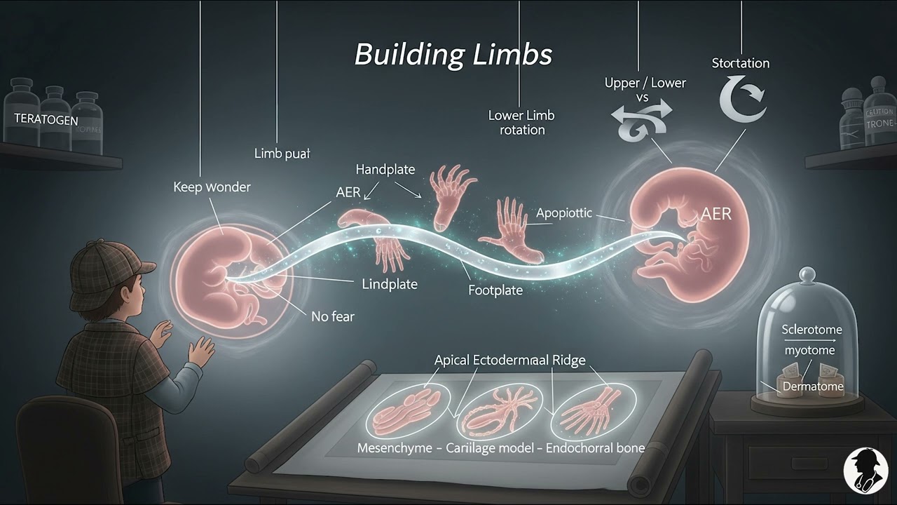 3. Prenatal Limb Development & Abnormalities | Myotomes, Dermatomes & Thalidomide Effects