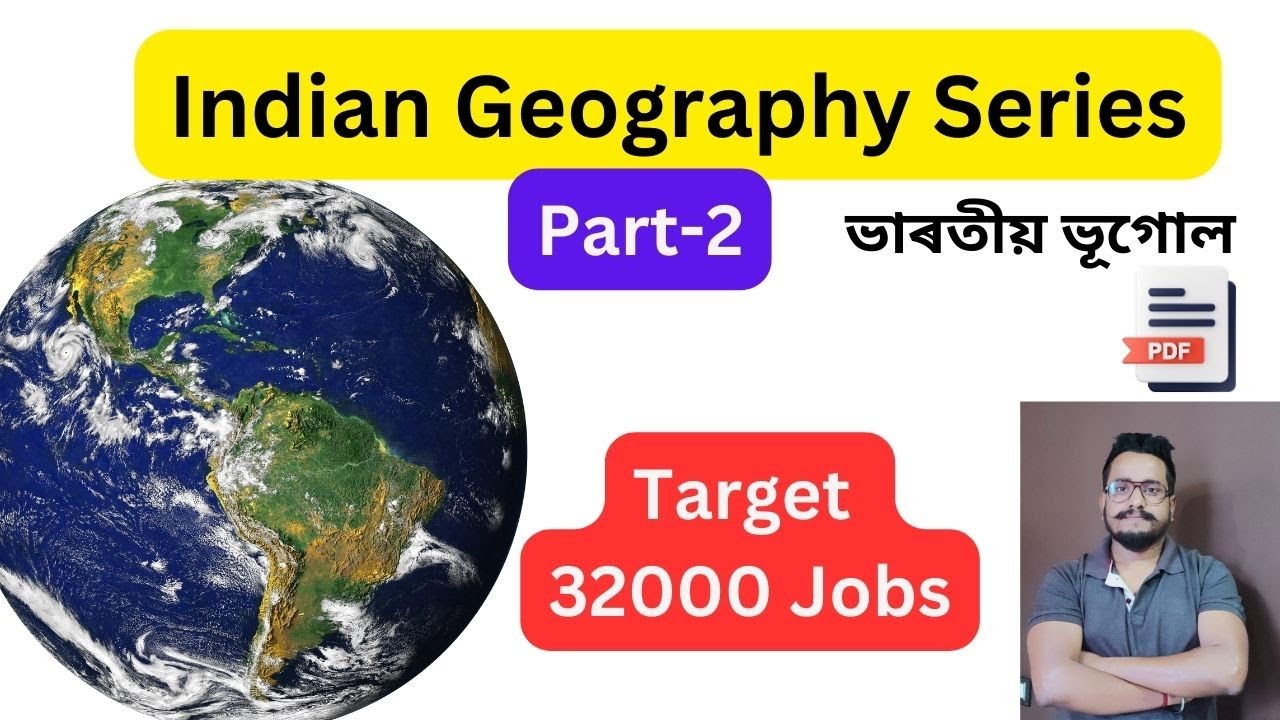 Indian Geography for 32000 Jobs II Part2 II Concept, Practice Set, PYQ