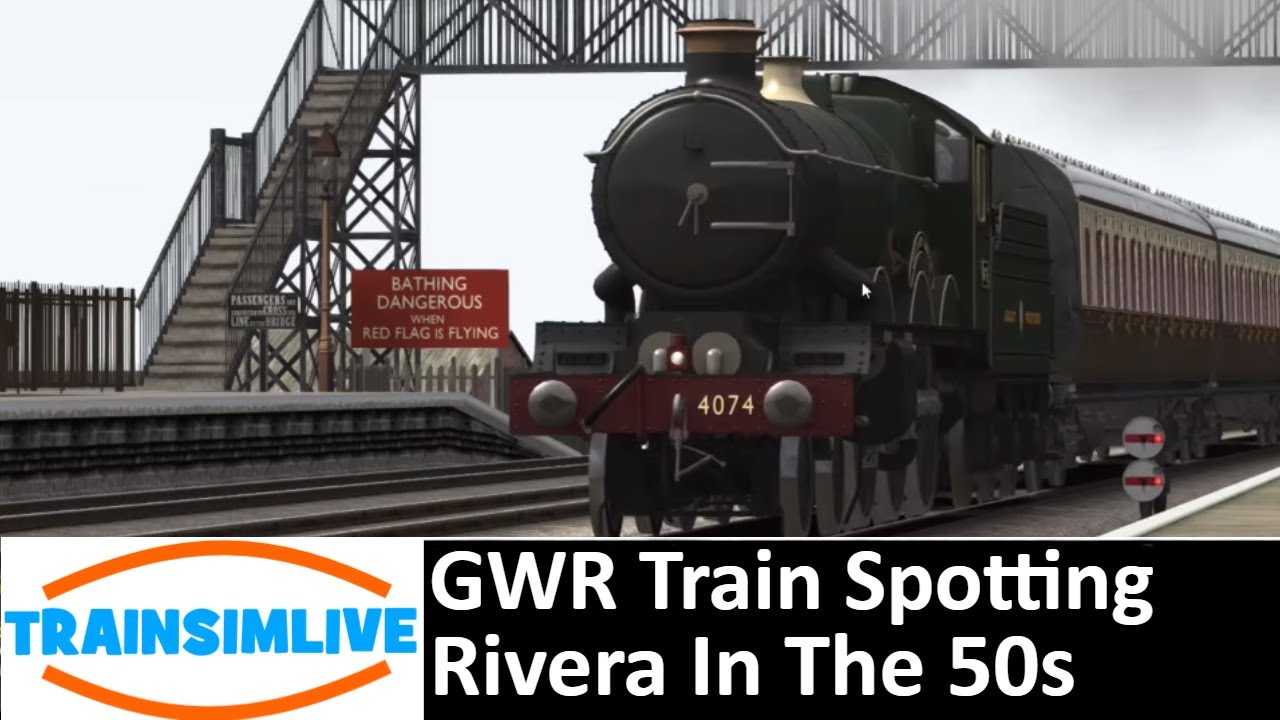 Train Simulator 2019 - GWR Trainspotting - Trainspotting On The Riviera In The 50's