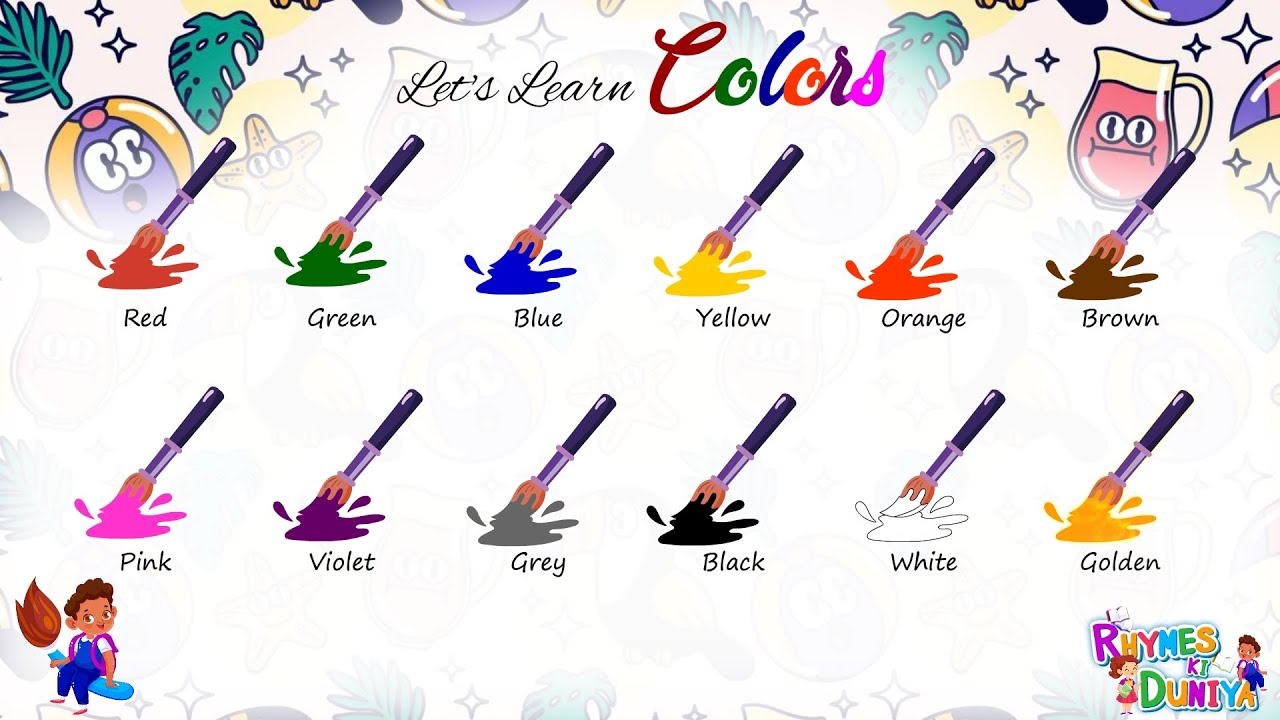 Exciting Color Learning for Kids – Play, Sing & Learn Colors! Color Names and Fun Games! Kids Learn!