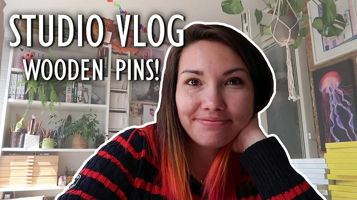 STUDIO VLOG | New Wooden Pins & A Surprise Product